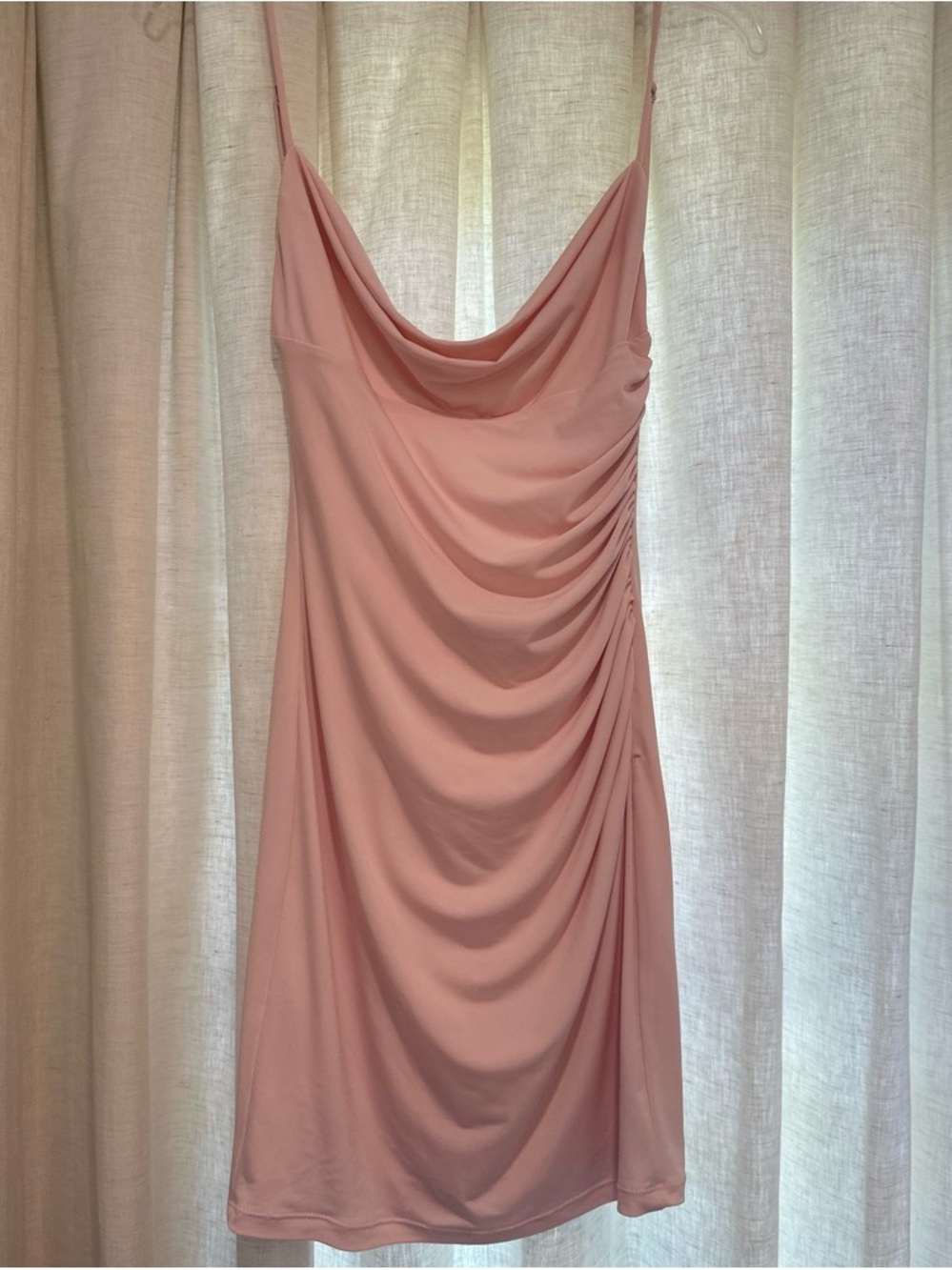 Katie May Surreal mini dress in rose